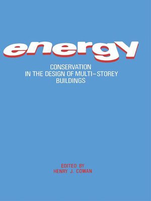 cover image of Energy Conservation in the Design of Multi-Storey Buildings